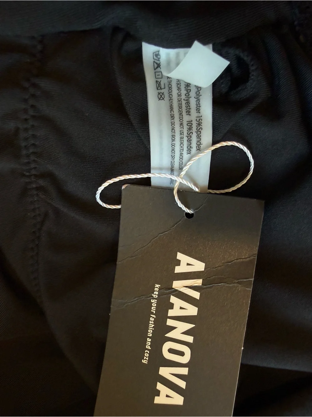 Avanova Black Swimsuit Size Small NWT #Lux-Swim-C